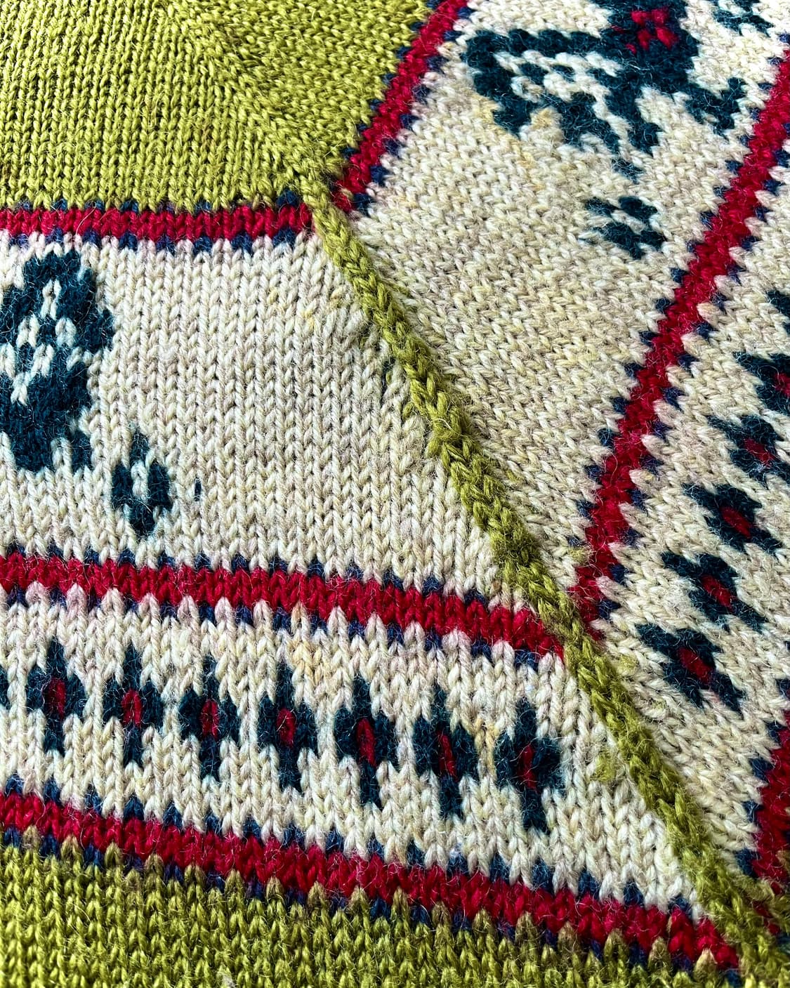 JPN Vintage Handmade Cowichan Wool Knit 상품이미지6