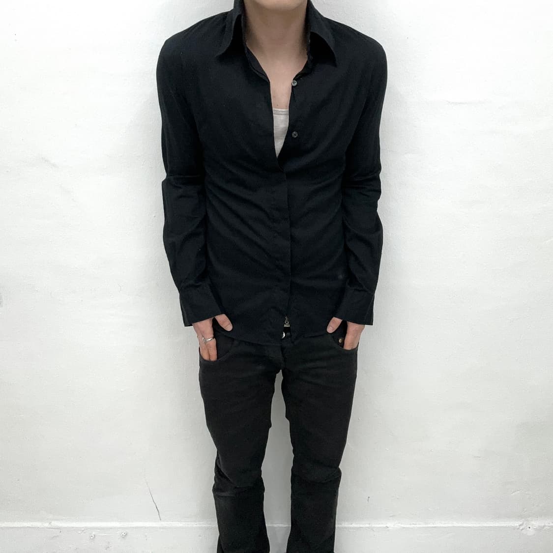 Maniac work back cross shirts 상품이미지4