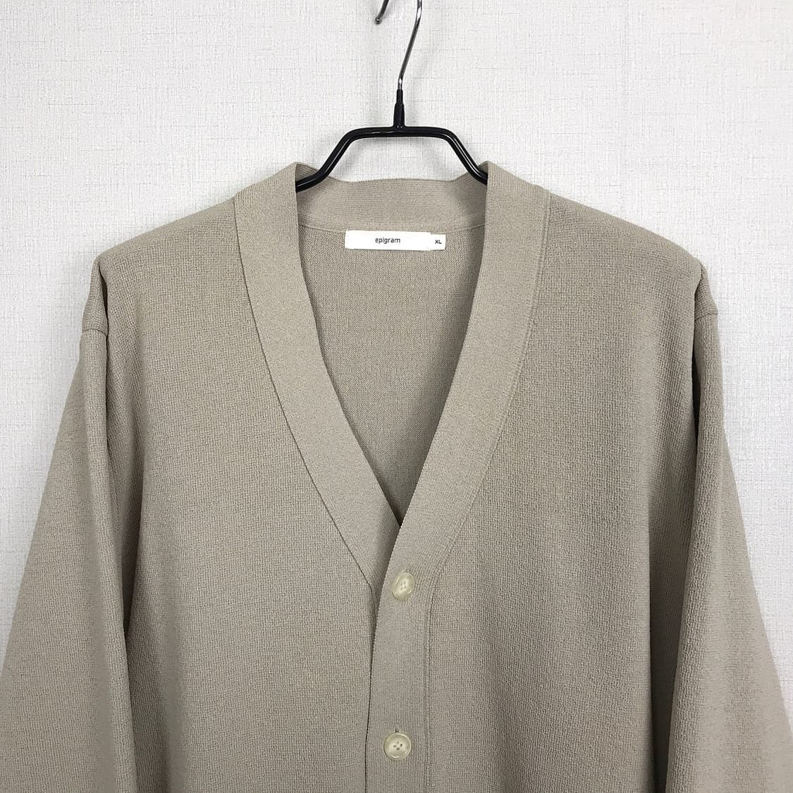 에피그램 한지 블렌드 에센셜 가디건 남성XL 상품이미지3