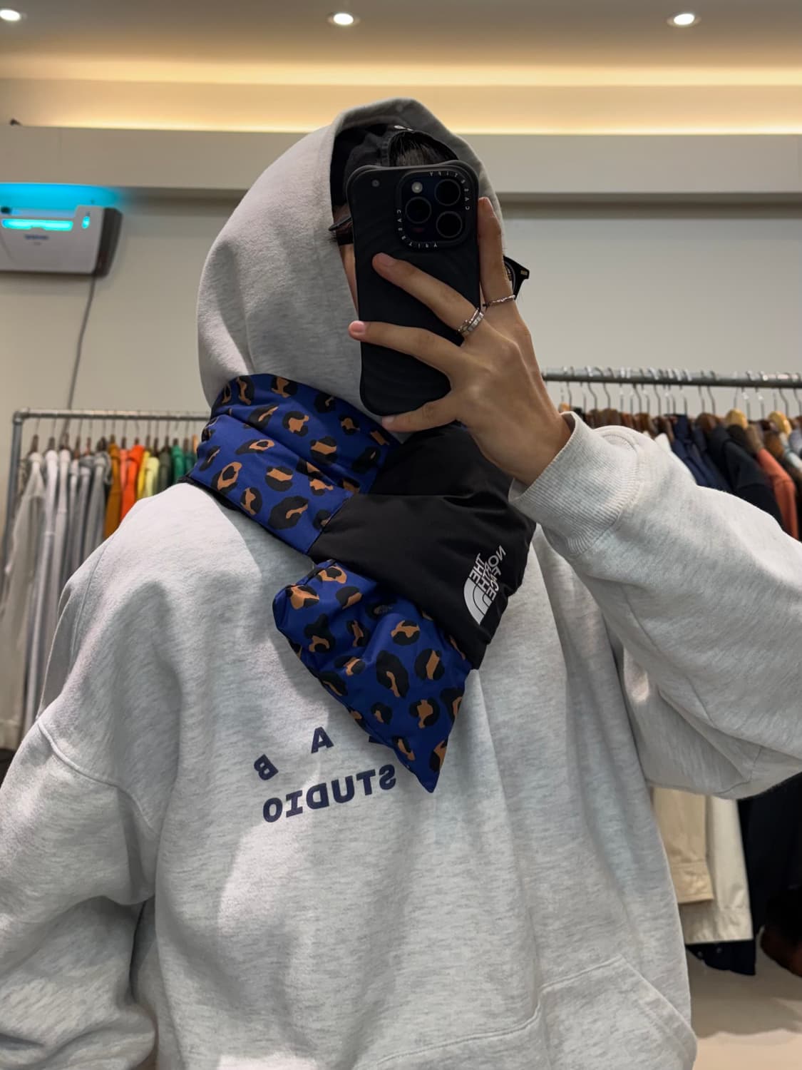 노스페이스 레오파드 티볼 머플러 상품이미지7