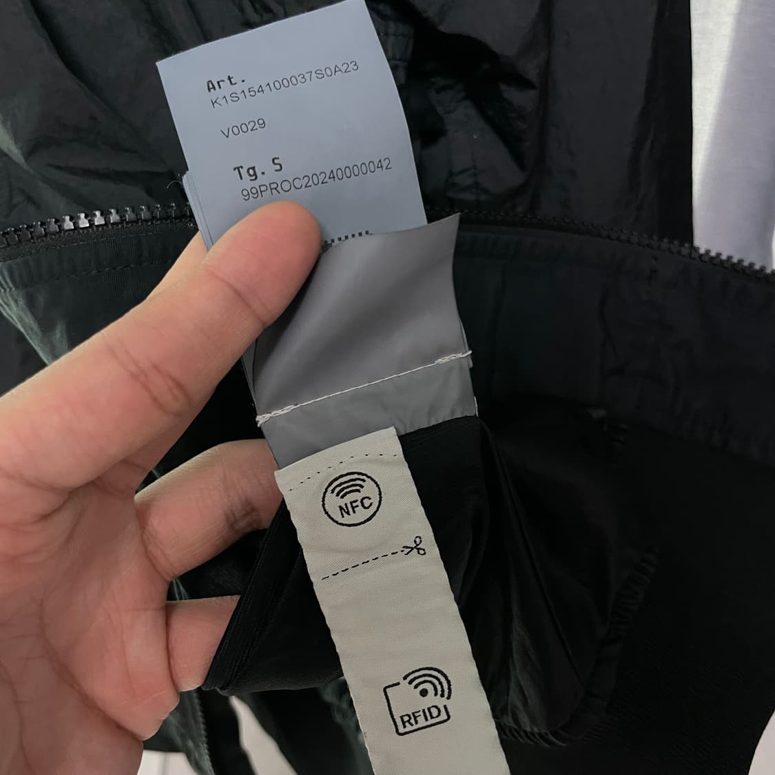 25SS s 스톤아일랜드 크링클랩스 봄버 자켓 정품 상품이미지6