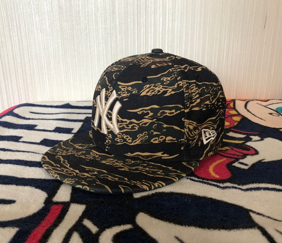 MLB 뉴에라 뉴욕양키스 타이거카모 모자/캡 7 3/8(58.7cm) 상품이미지2