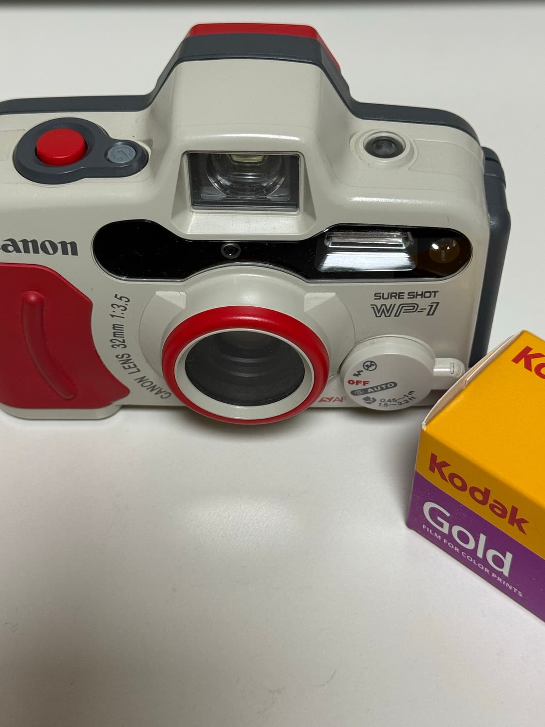 캐논 슈어샷 wp-1 필름 카메라 판매합니다(전소민, 뉴 카메라) 상품이미지5
