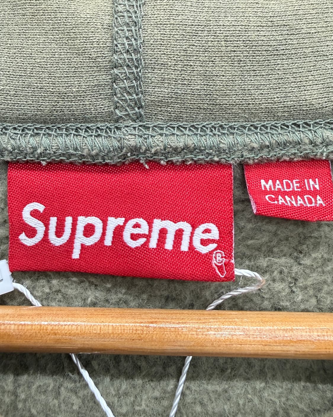 Supreme 크로스 박스로고 헤비 스웻 후디 상품이미지3