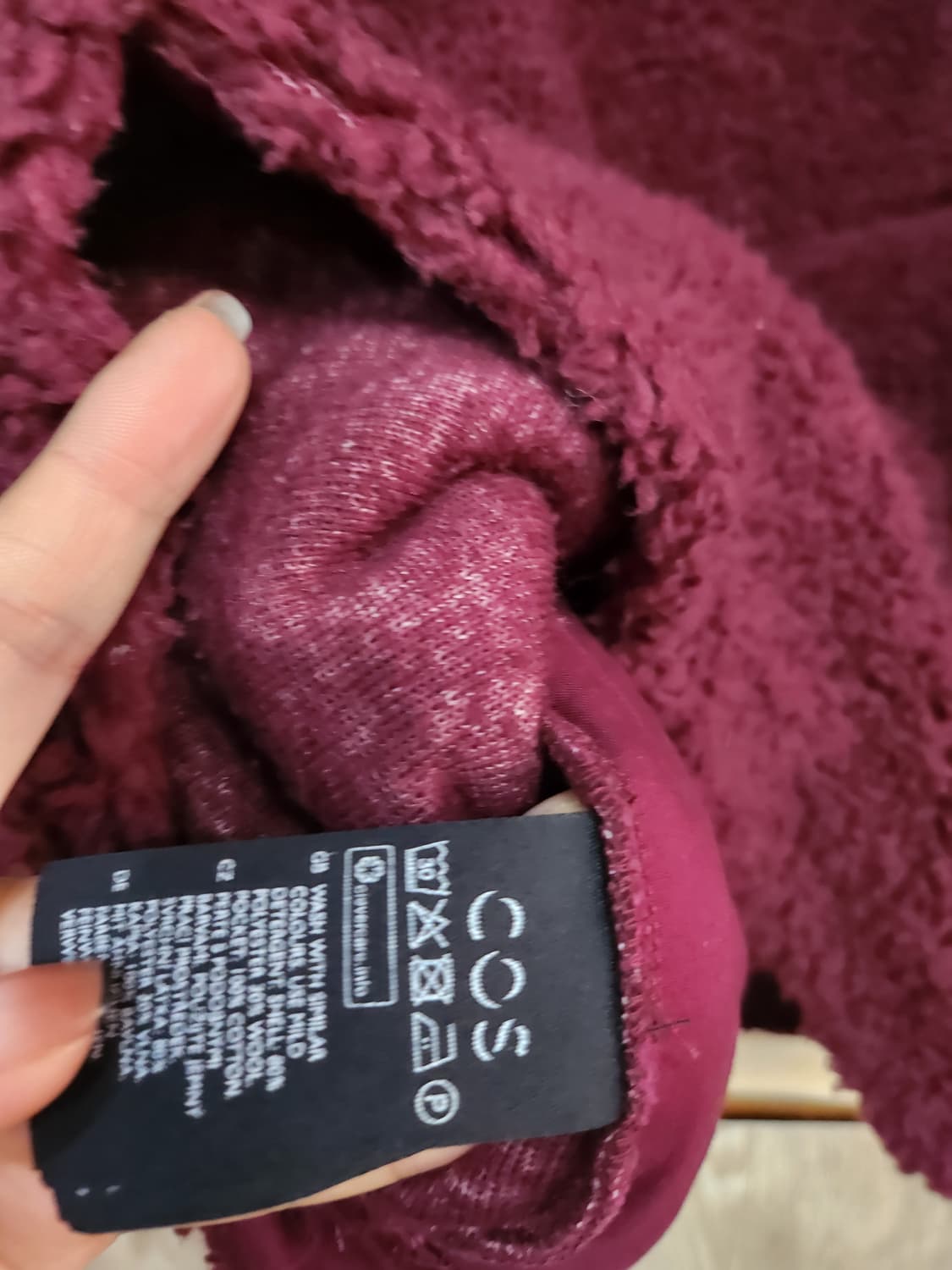 331) COS 코스 뽀글 맨투맨 상품이미지6