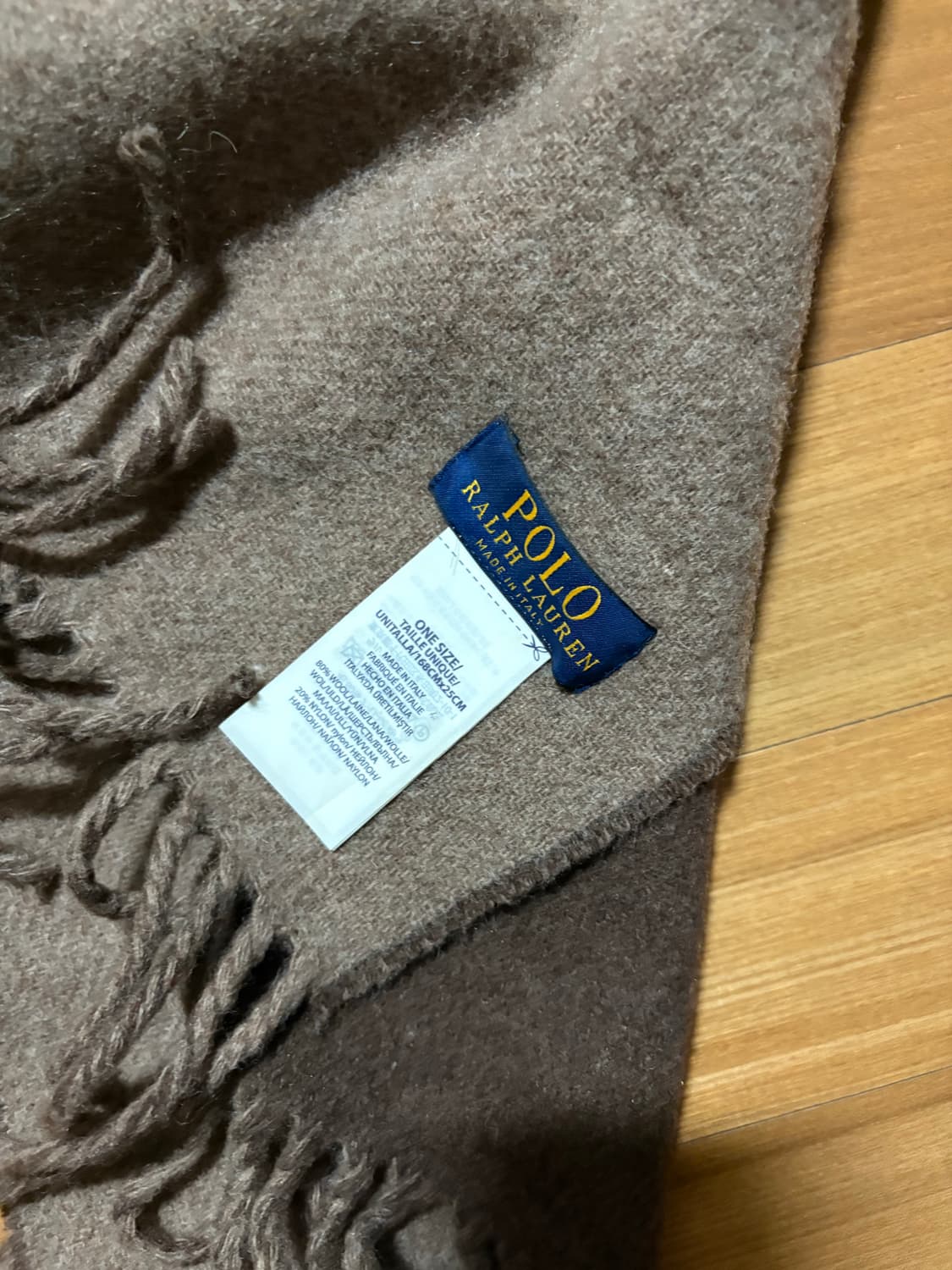 폴로 랄프로렌 포니 리버시블 프린지 머플러 상품이미지3