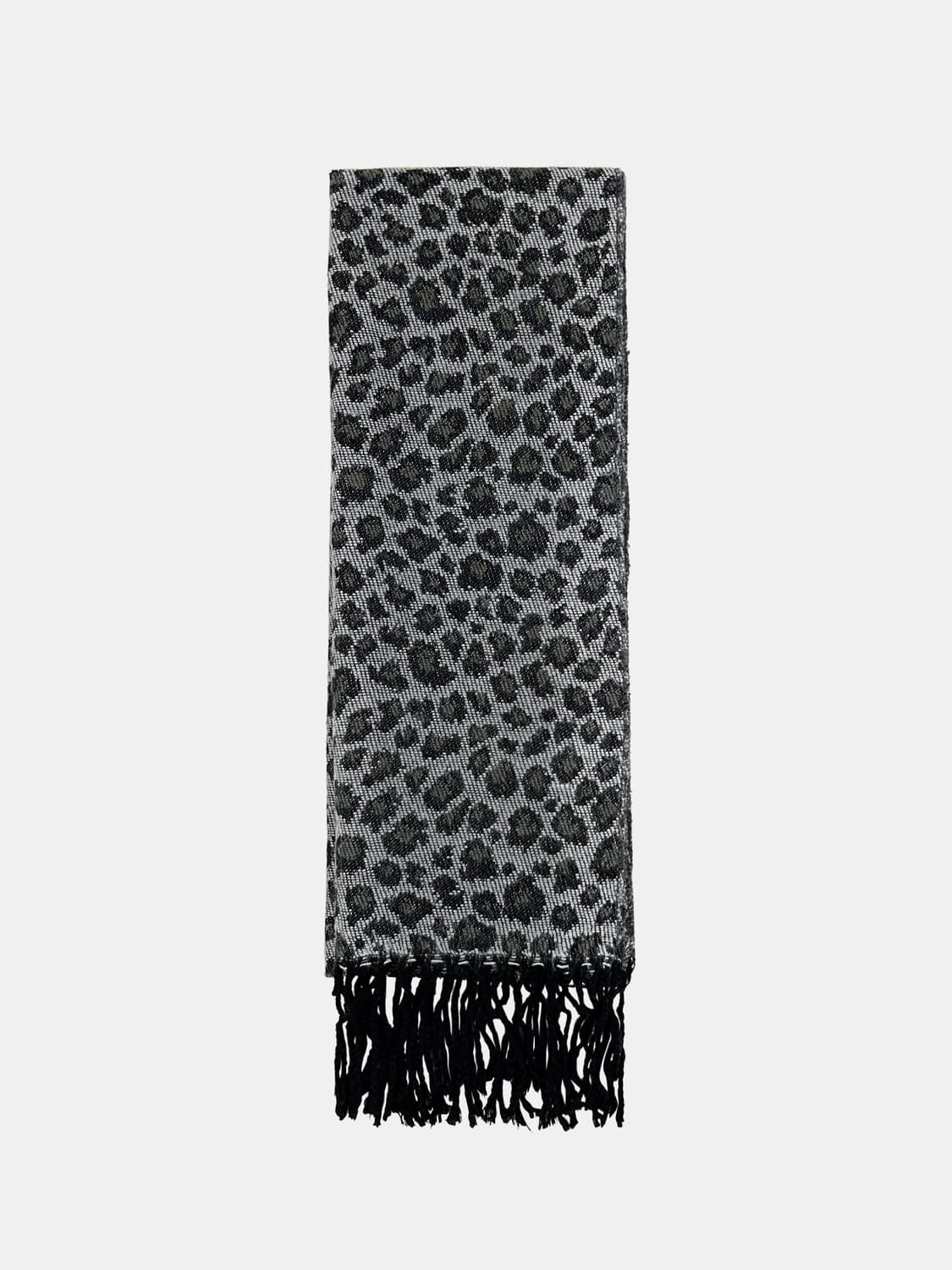 빈티지 레오파드 패턴 머플러  상품이미지1