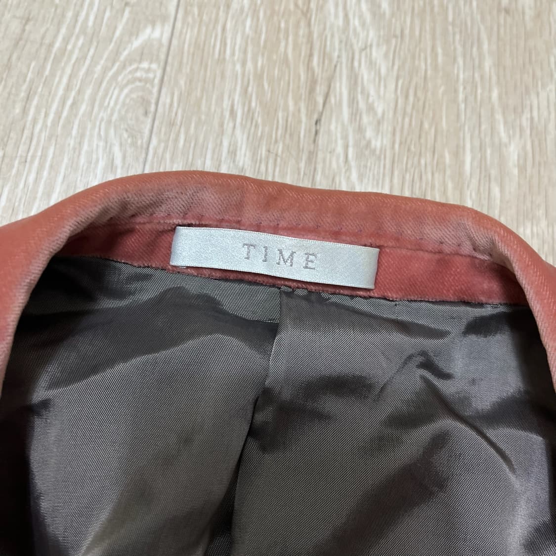 한섬 TIME 타임 옴므 남성 벨벳 블레이저 정장 자켓 XL/105  상품이미지6