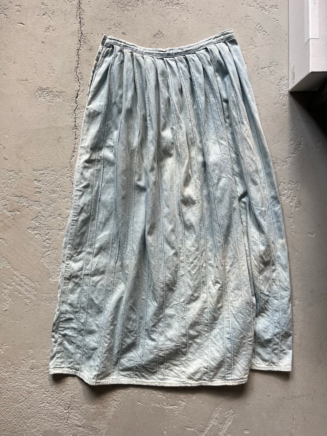 vintage denim skirt 상품이미지8