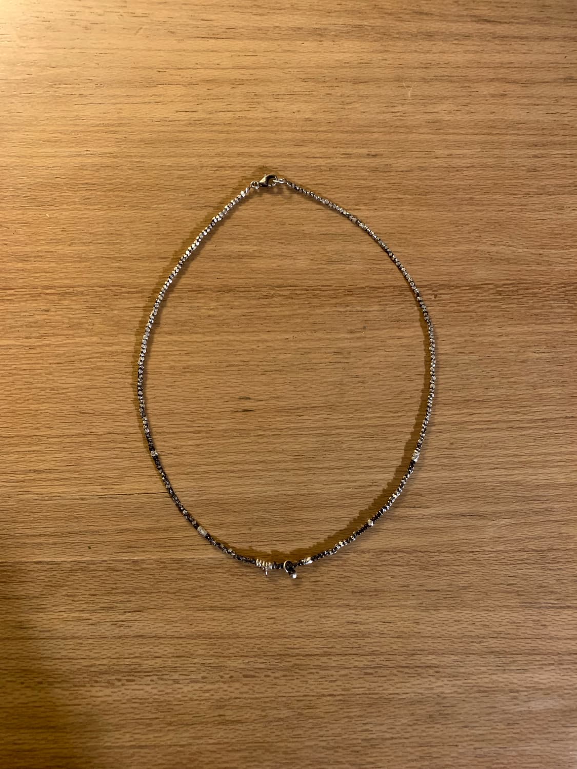 빈티지 카렌실버 목걸이  상품이미지1