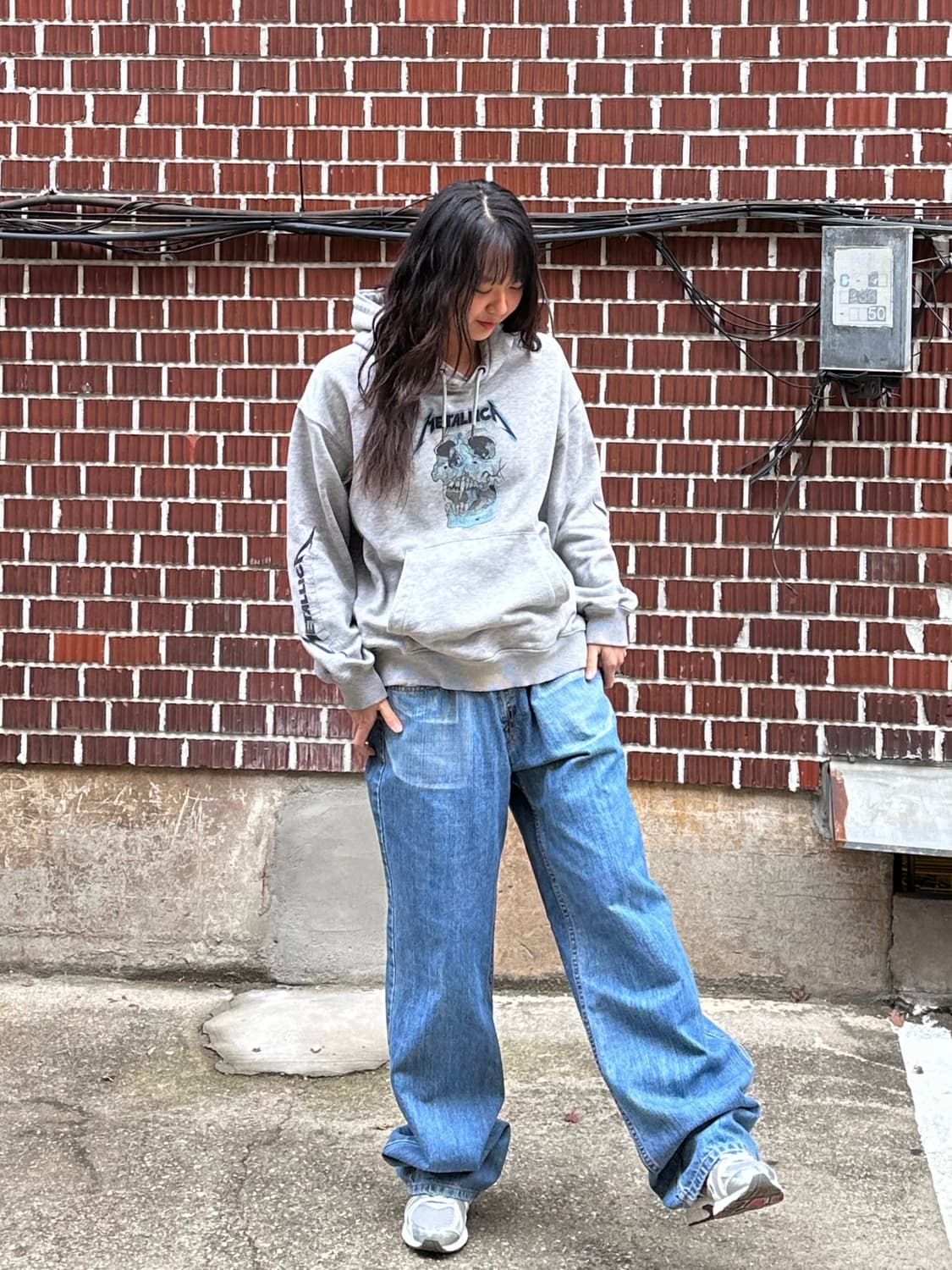 나이키 돕바 메탈리카 후드 나이키 웜업 리바이스 오렌지탭 팬츠 상품이미지8