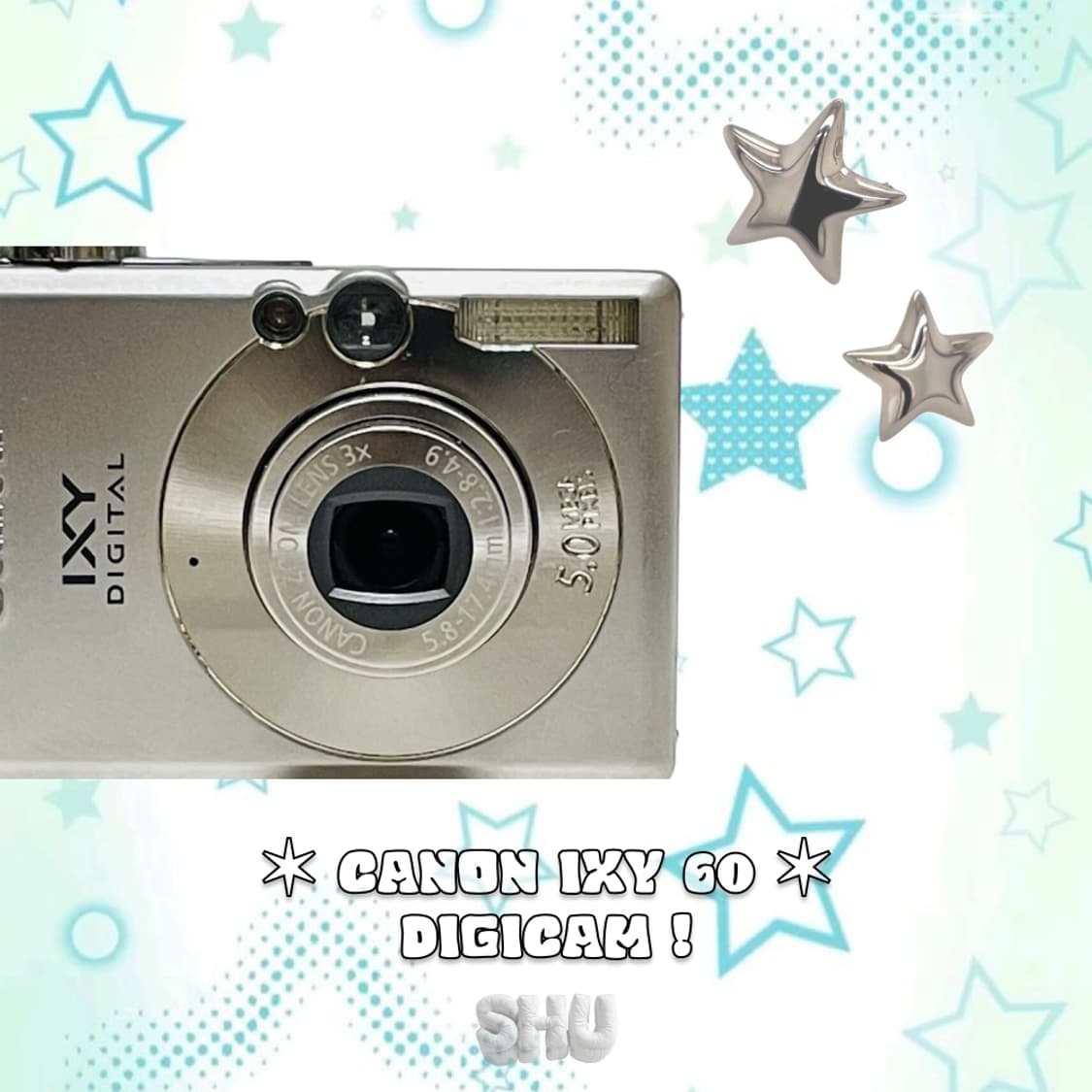 캐논 익시 IXY 60(익서스 IXUS 50) 빈티지 디카 실버 상품이미지6