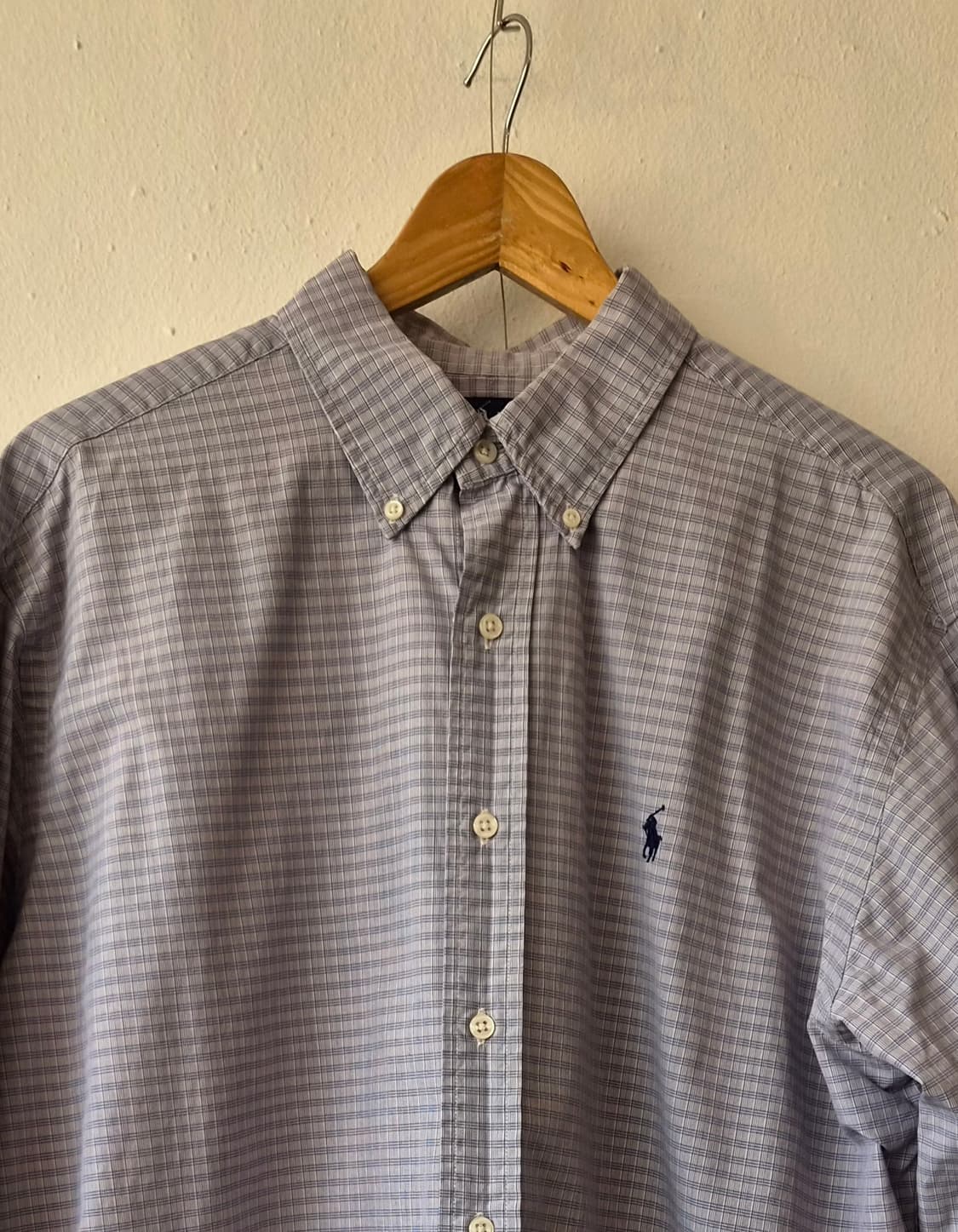 랄프로렌폴로 남성 체크코튼셔츠 L사이즈 상품이미지1