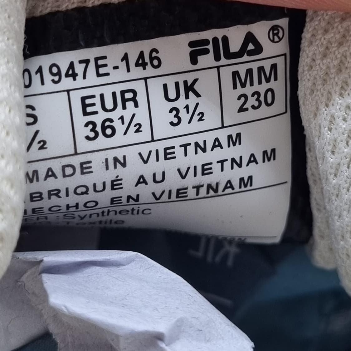 휠라 플럼피 코트 스니커즈 230 상품이미지6