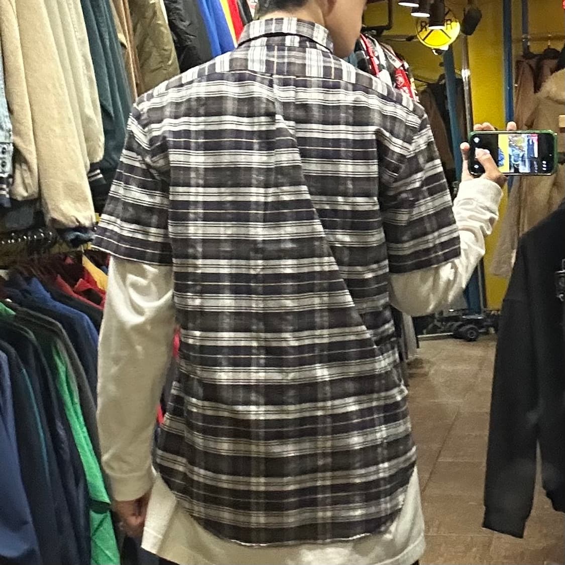 [HI] 폴로 랄프로렌 반팔셔츠 체크그레이 상품이미지5