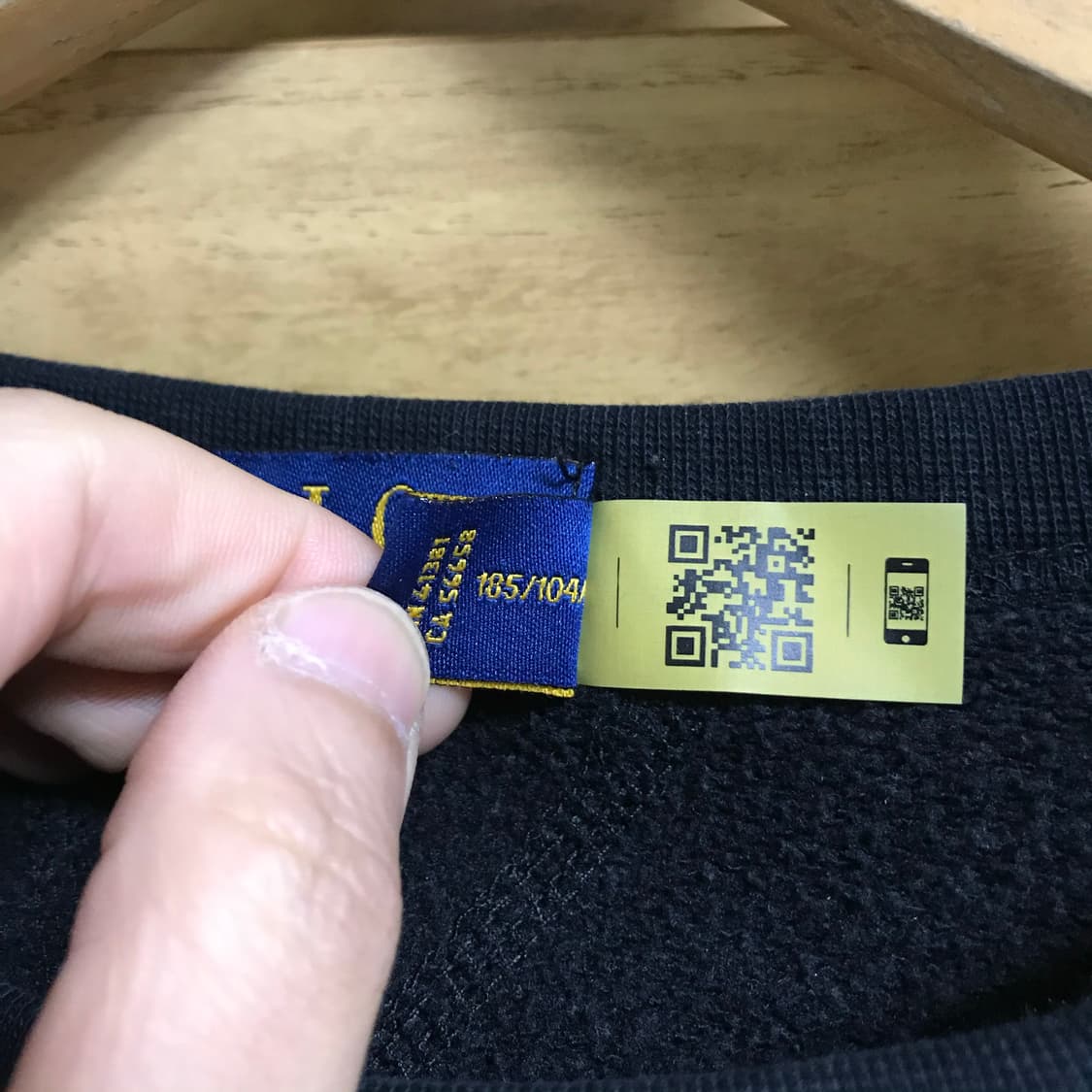 폴로 랄프로렌 큐알 라운드 맨투맨 상품이미지4