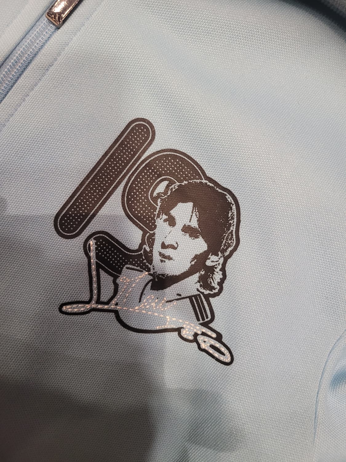 아디다스 아르헨티나 리오넬 메시 2007 트랙탑 져지 바르셀로나 유니폼 상품이미지2