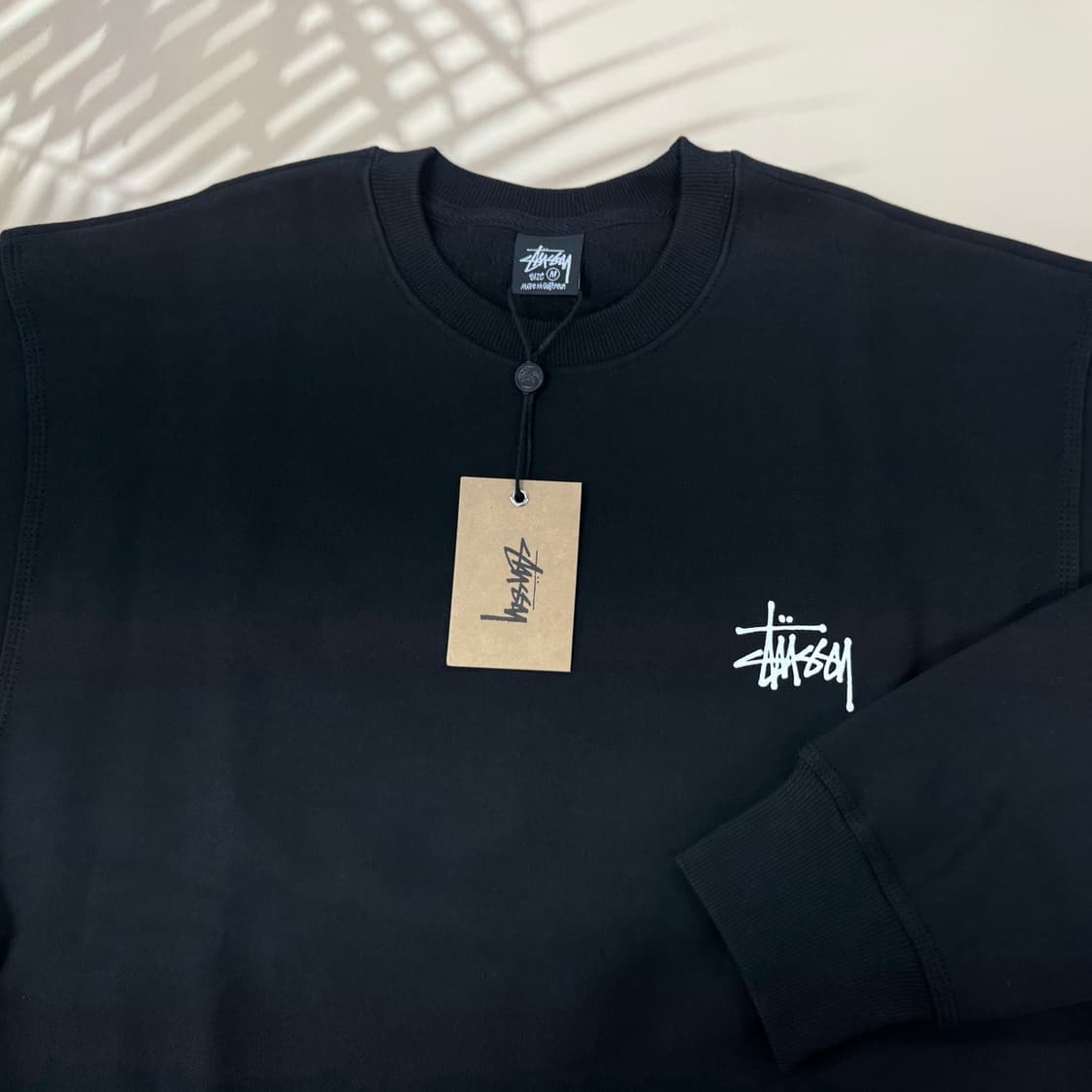 ((새상품)) 스투시 기모 베이직 맨투맨 상품이미지3