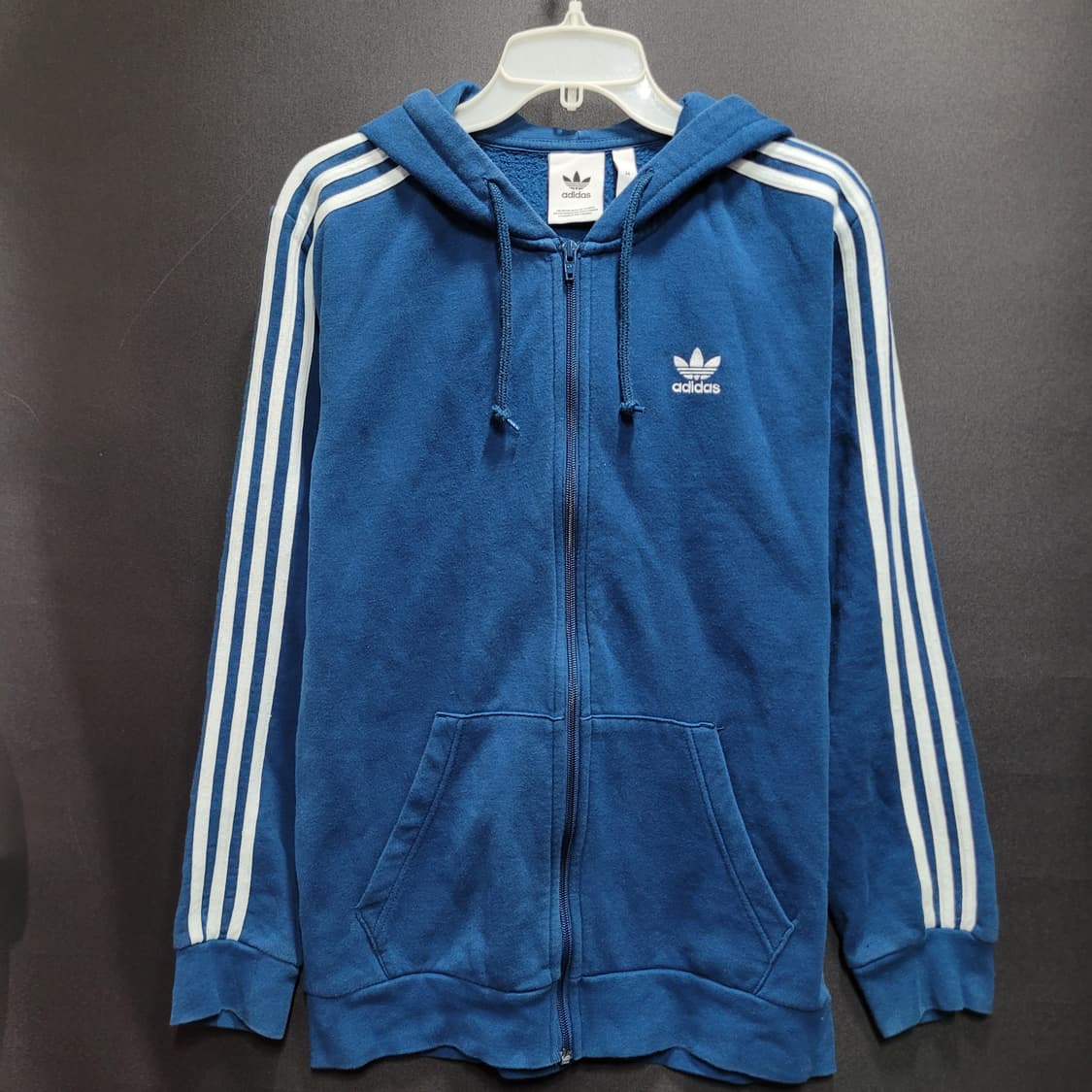 아디다스 불꽃 파이어버드 딥블루 후드 집업 상품이미지1