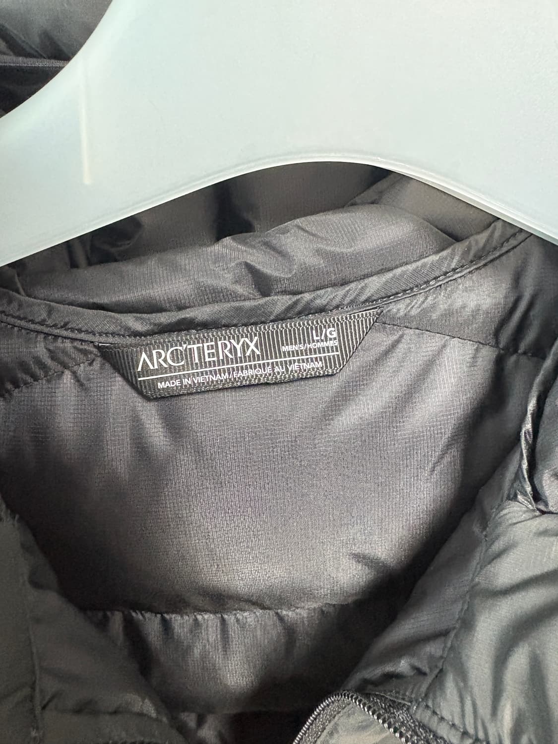 25fw 아크테릭스 세륨 후디 블랙 L 상품이미지3