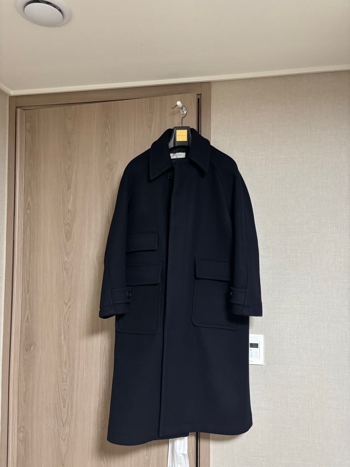 애프터프레이 발마칸 코트 네이비s 상품이미지1