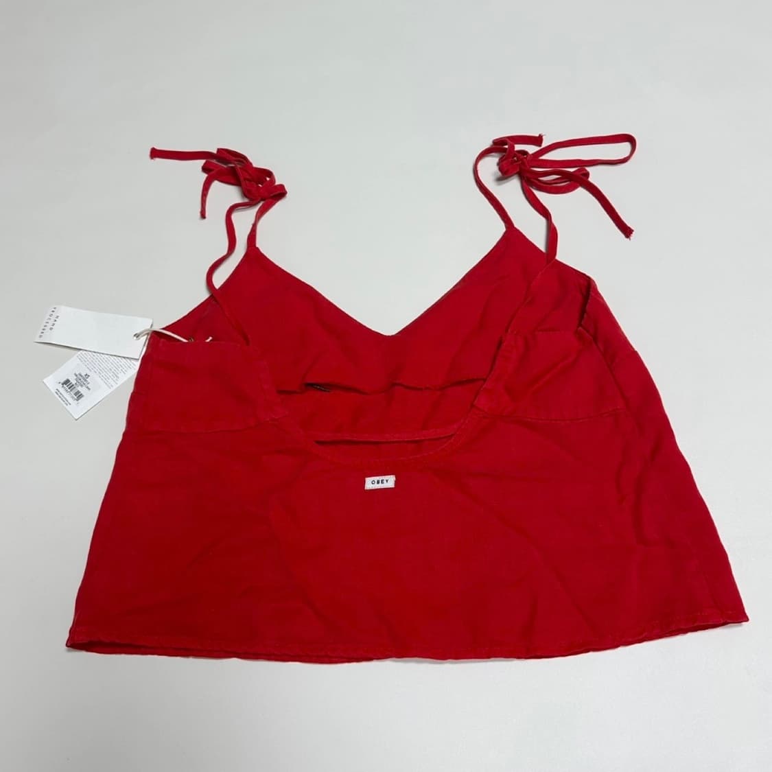 obey 로즈 끈 나시 상품이미지2