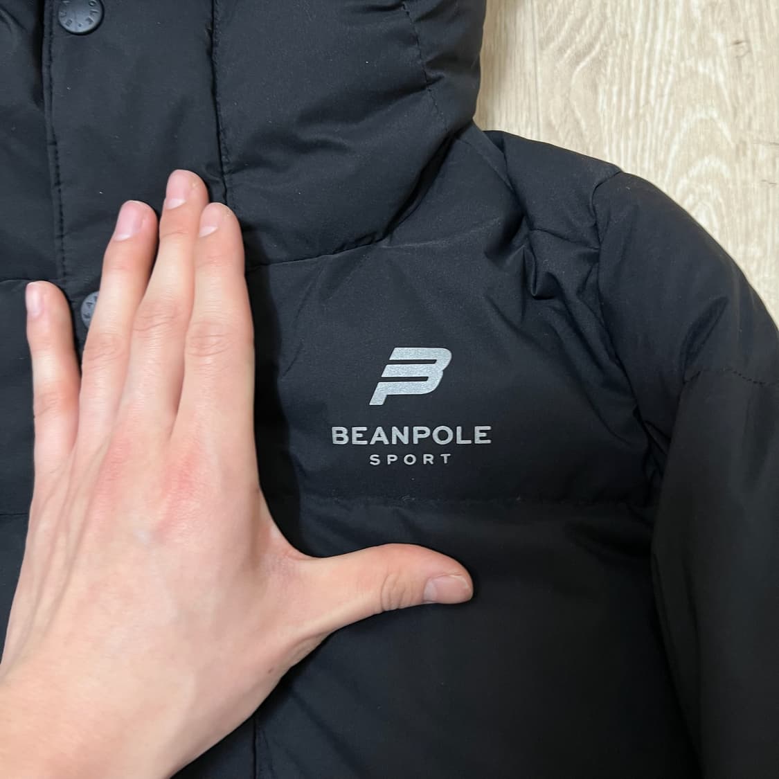 빈폴 스포츠 덕다운 후드 롱패딩 XS/85  상품이미지3