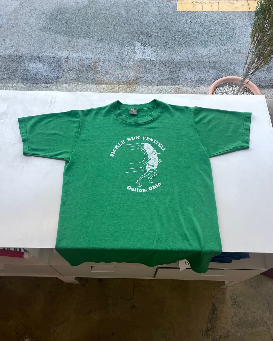 80’s USA “Pickle Run Festival” Promo T 상품이미지5