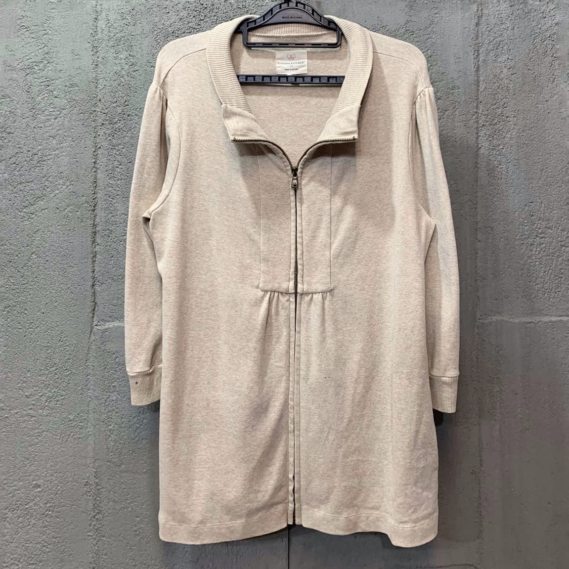 [M] 바나나 리퍼블릭 코튼 풀집업 상품이미지2