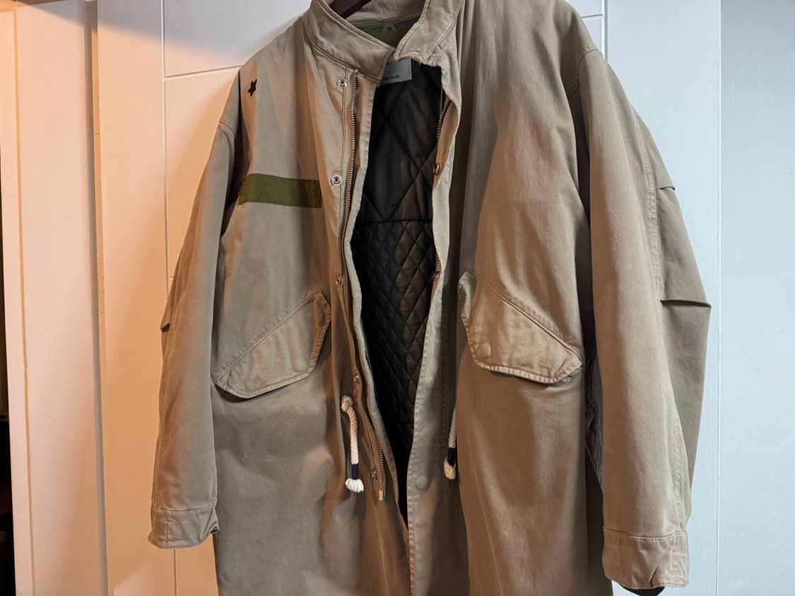 The Editor 이태리 메이드 피쉬 테일 파카 / 46사이즈 상품이미지6