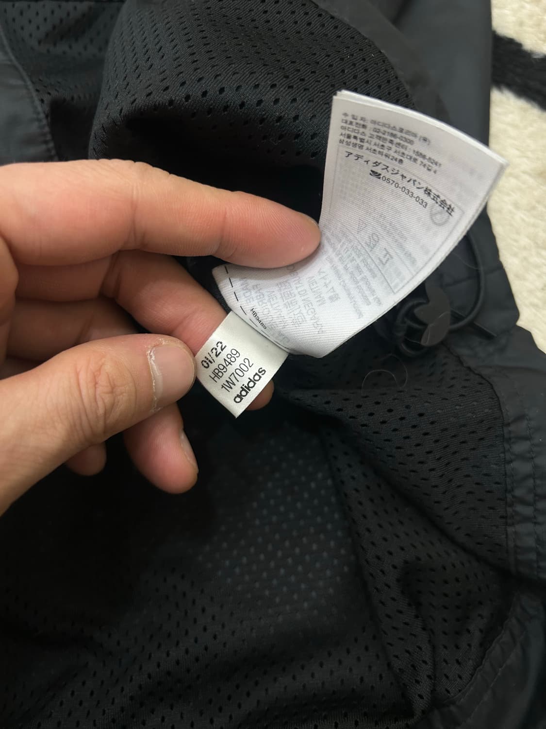 [S]아디다스 오버핏 3st 바람막이/블랙 상품이미지8