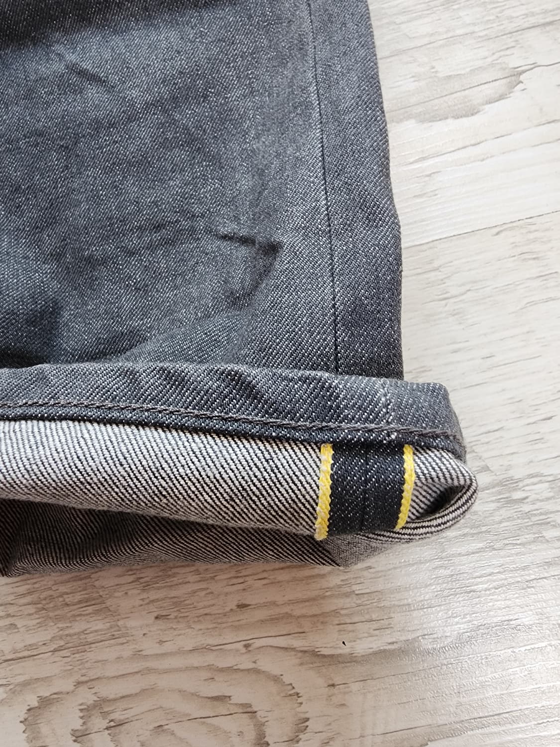 (새상품)rag&bone 랙앤본 셀비지 데님 33인치 그레이 일본 청바지 상품이미지7