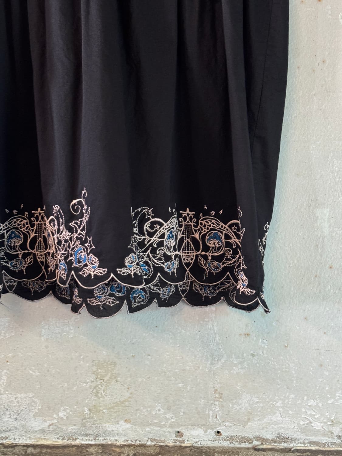 44-66 ) JPN Lace Embroidery Sleeveless 상품이미지3