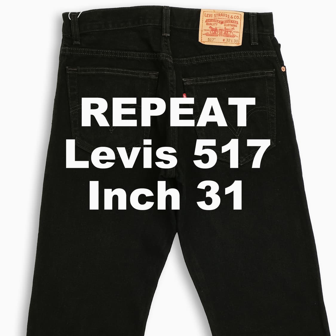 빈티지 리바이스 517 흑청 블랙진 31 인치 LV5173293 상품이미지1