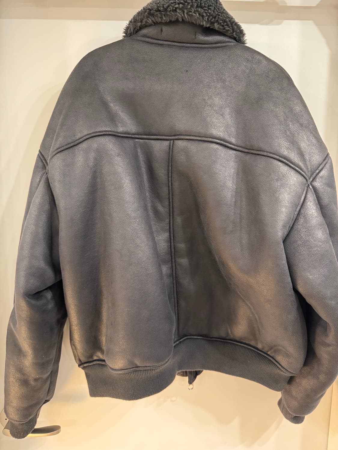 자라 남자 무스탕 상품이미지2