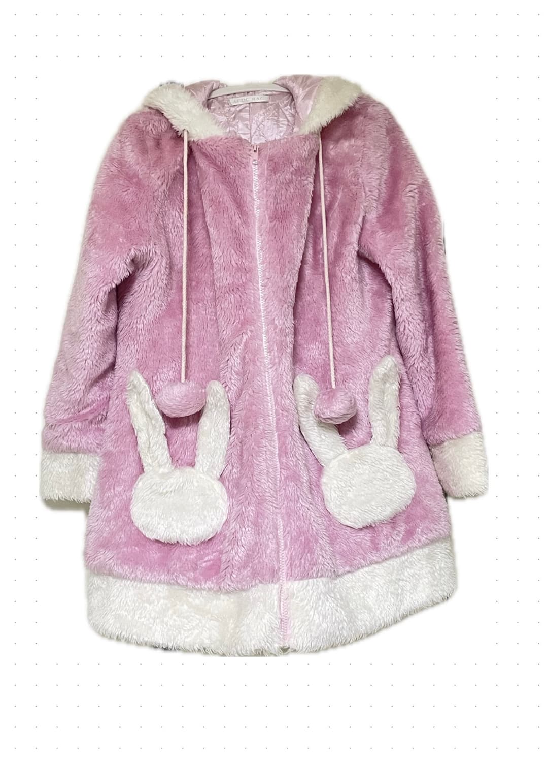 Acdc rag 우사미미 후드 집업 원피스 상품이미지1