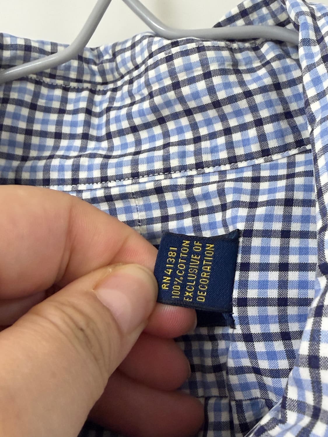 폴로 랄프로렌 체크 셔츠 L 상품이미지5