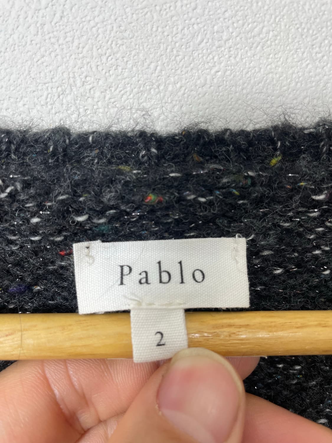 파블로Pablo 니트 가디건 M - K38  상품이미지4