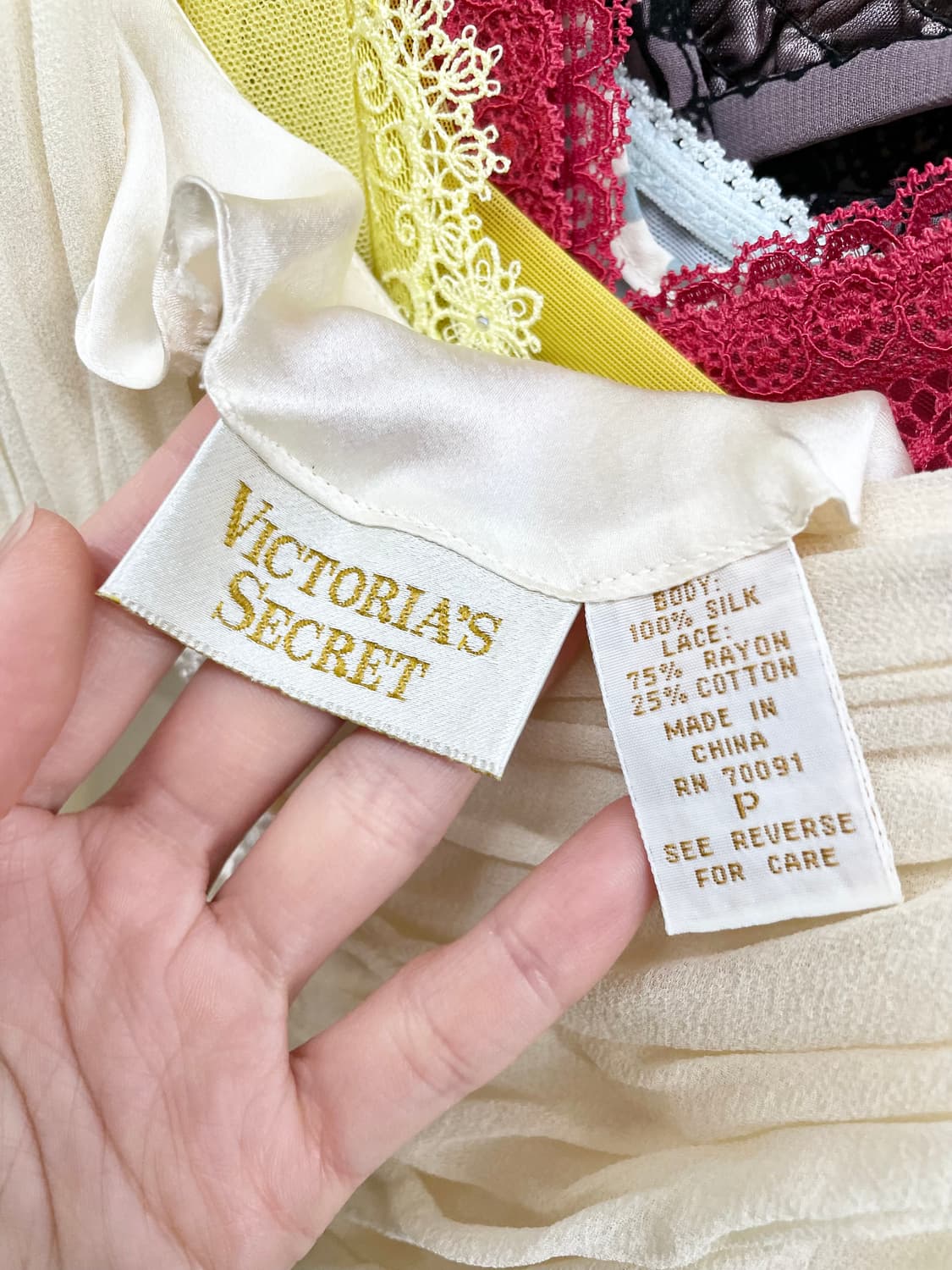 빅토리아시크릿 실크 셔링 브리저튼 슬립 상품이미지7