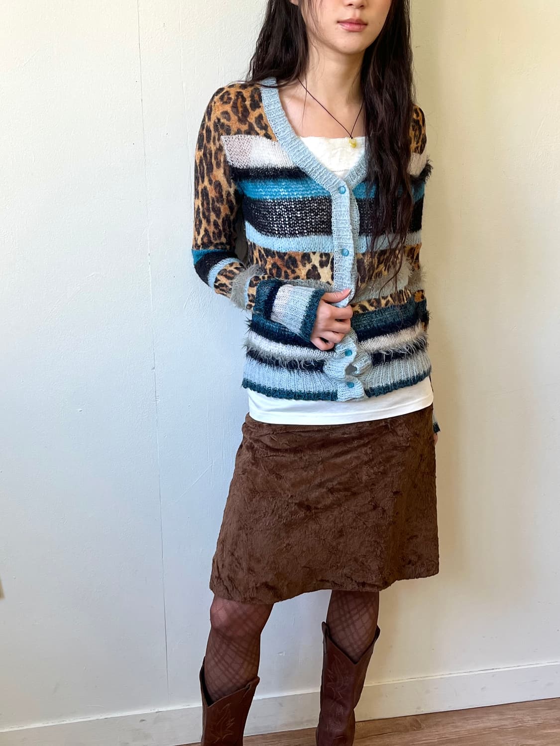 Hysteric Glamour 레오파드 가디건 상품이미지6