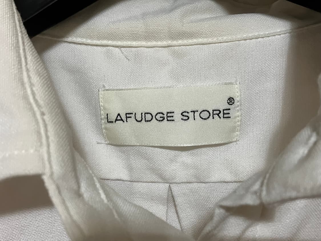 라퍼지스토어 - 시티보이 빅 오버 옥스포드 셔츠 (오프화이트) 상품이미지3