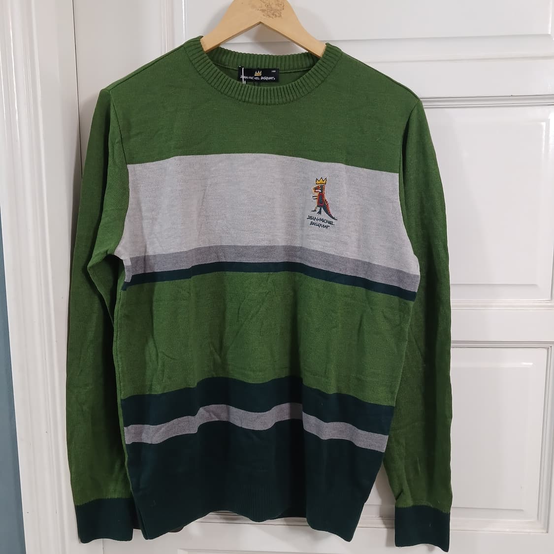 장미쉘 바스키아 니트 라운드 티셔츠 상품이미지2