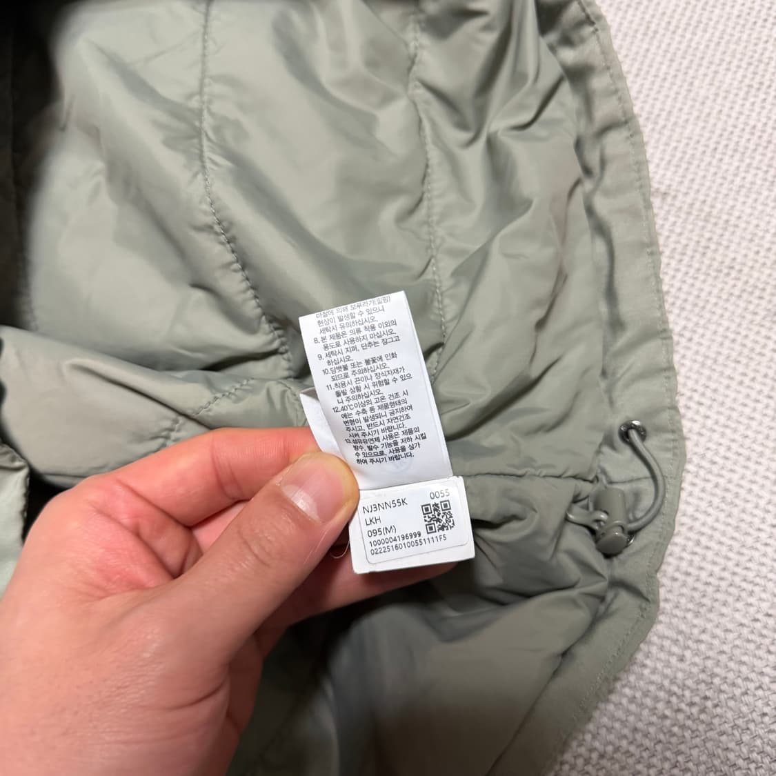 노스페이스 화이트라벨 닐턴 히트 가디건 상품이미지6