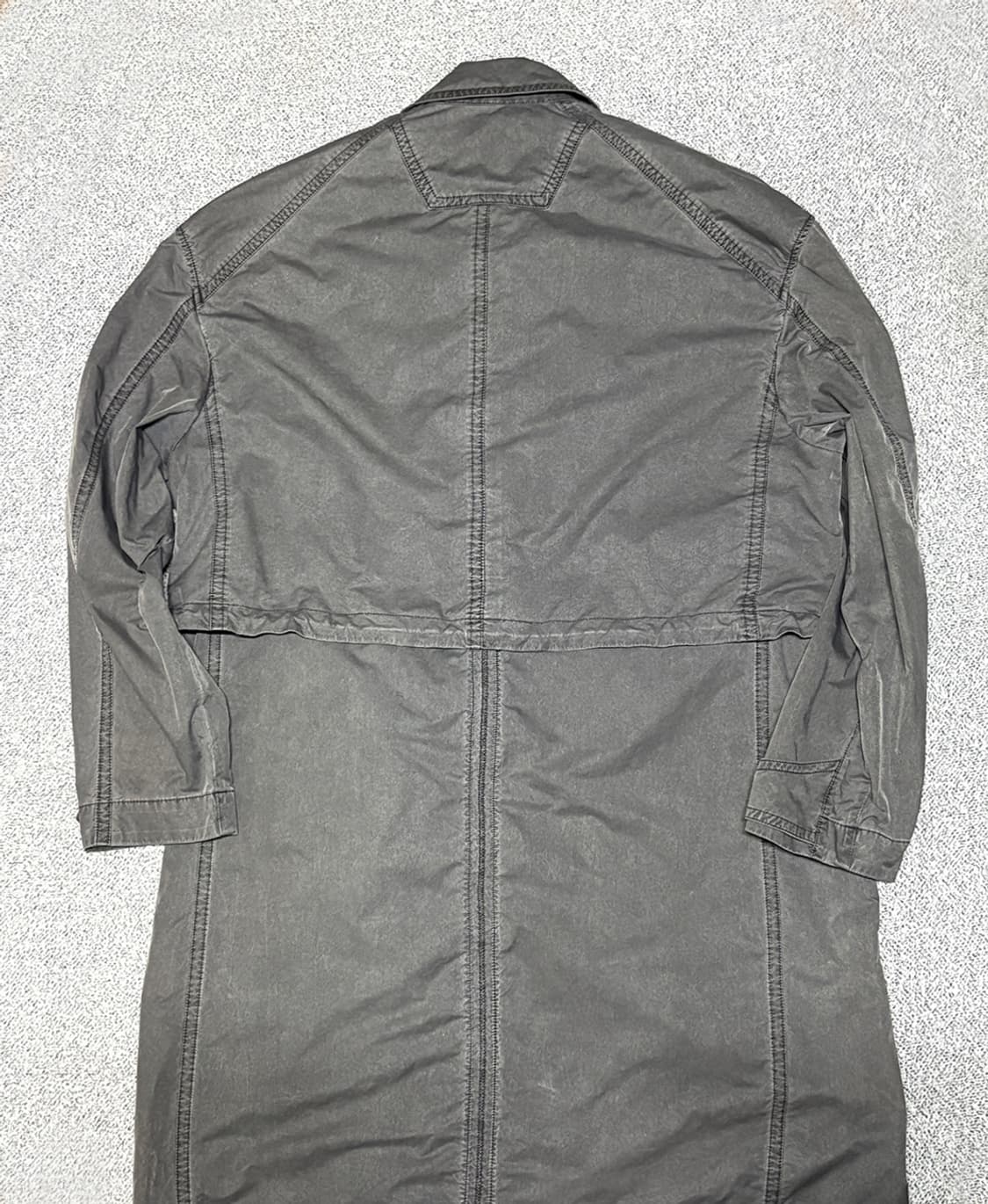 48)준지 JUUN.J 가먼트 다잉 트렌치 코트 상품이미지8