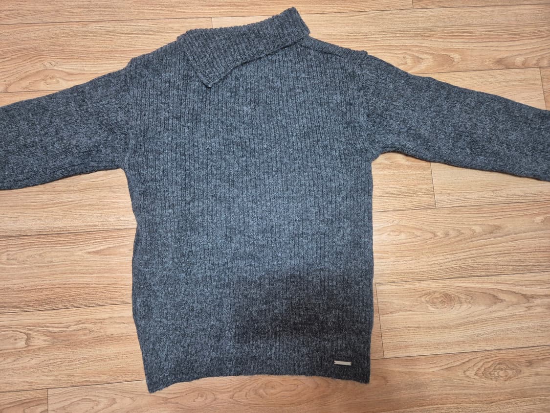 미세키서울 사이드버튼 니트(차콜) 상품이미지8