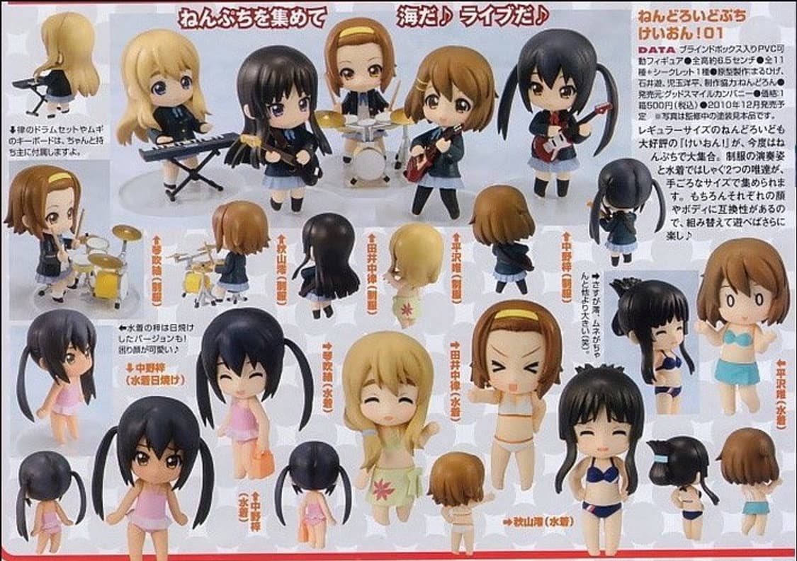 K-ON! 케이온 푸치 넨도 12종 상품이미지3