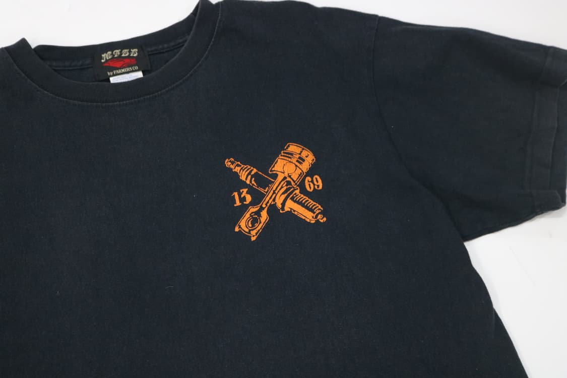 MFSB by FARMERS CO 빈티지 아이언 크로스 모터사이클 티셔츠 상품이미지6