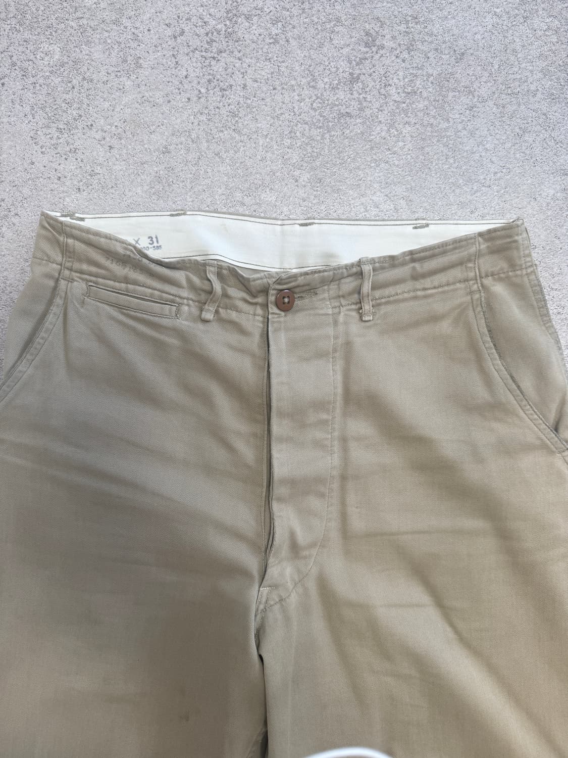 (32*31, 30~32 추천) 40s 미군 오피서 치노 팬츠 상품이미지3