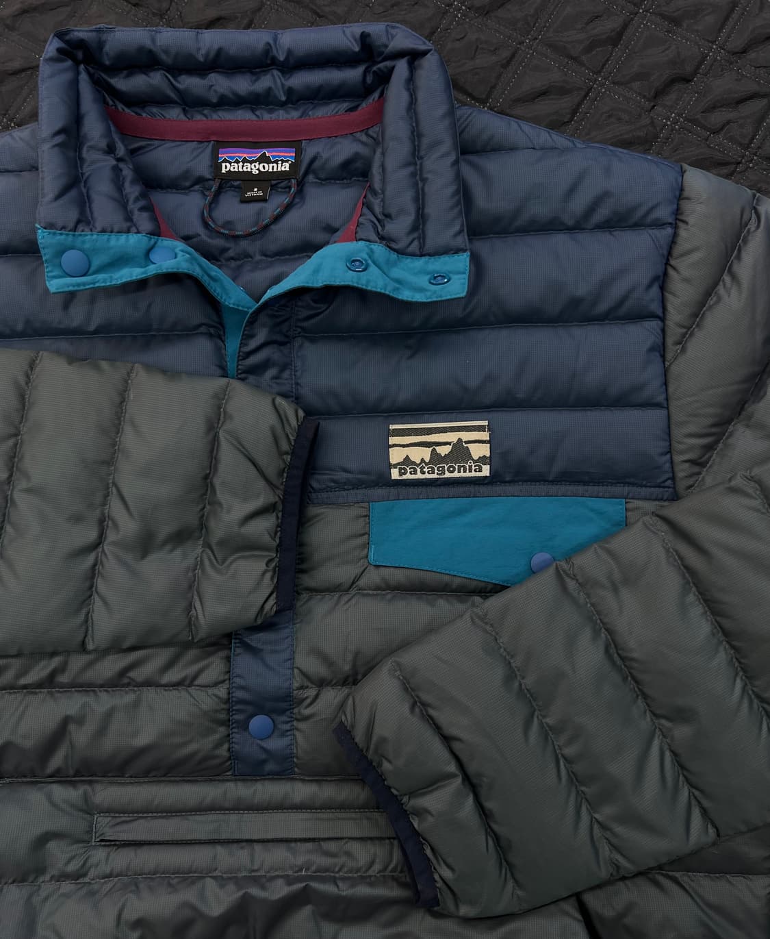 Patagonia Men's Down Snap-T Pullover (S) 상품이미지3