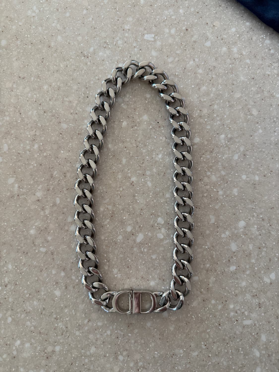 디올 CD Icon 체인 링크 목걸이 상품이미지1